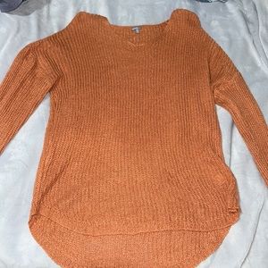 Charlotte Russe orange top, size M